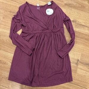 Petite bateau M (2) maternity pj top NWT